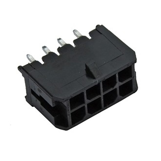 Разъёмы питания низковольтные MMF-2x4S pitch 3.0 mm