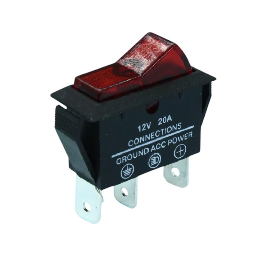 Переключатель клавишный ASW-09D