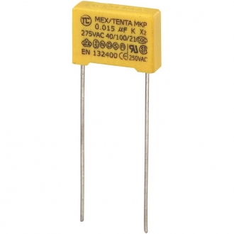 Конденсатор 0,015х275VAC 10% (X2)