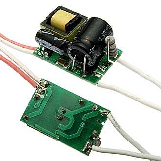 Драйверы для светодиодов LED Driver 90-260v AC/DC 1x3W 0.60A