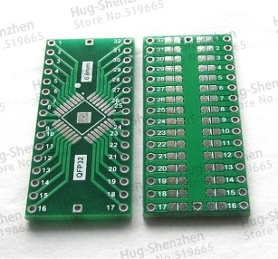 Плата QFP32 перехд DIP32