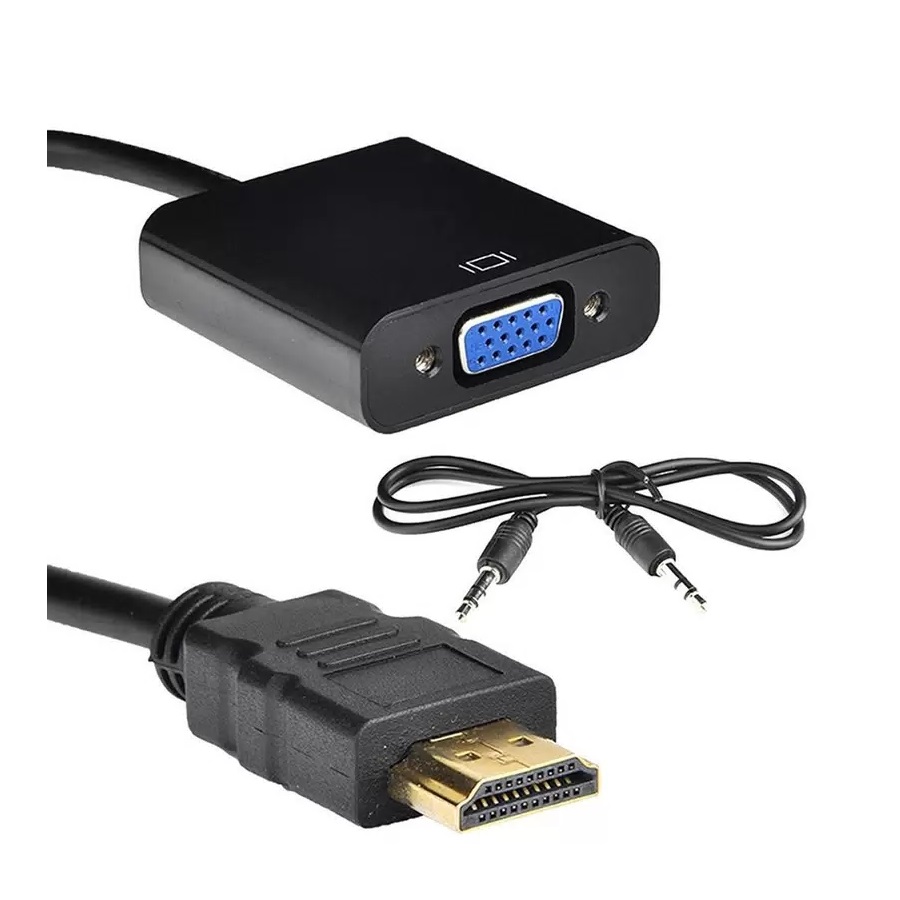 Переходник HDMI to VGA Со звуком