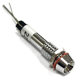 Лампочки светодиодные в корпусе L-614-W 12v 6MM