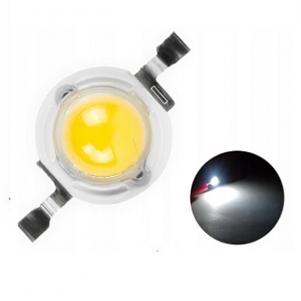 3W Bridgelux Холодный белый