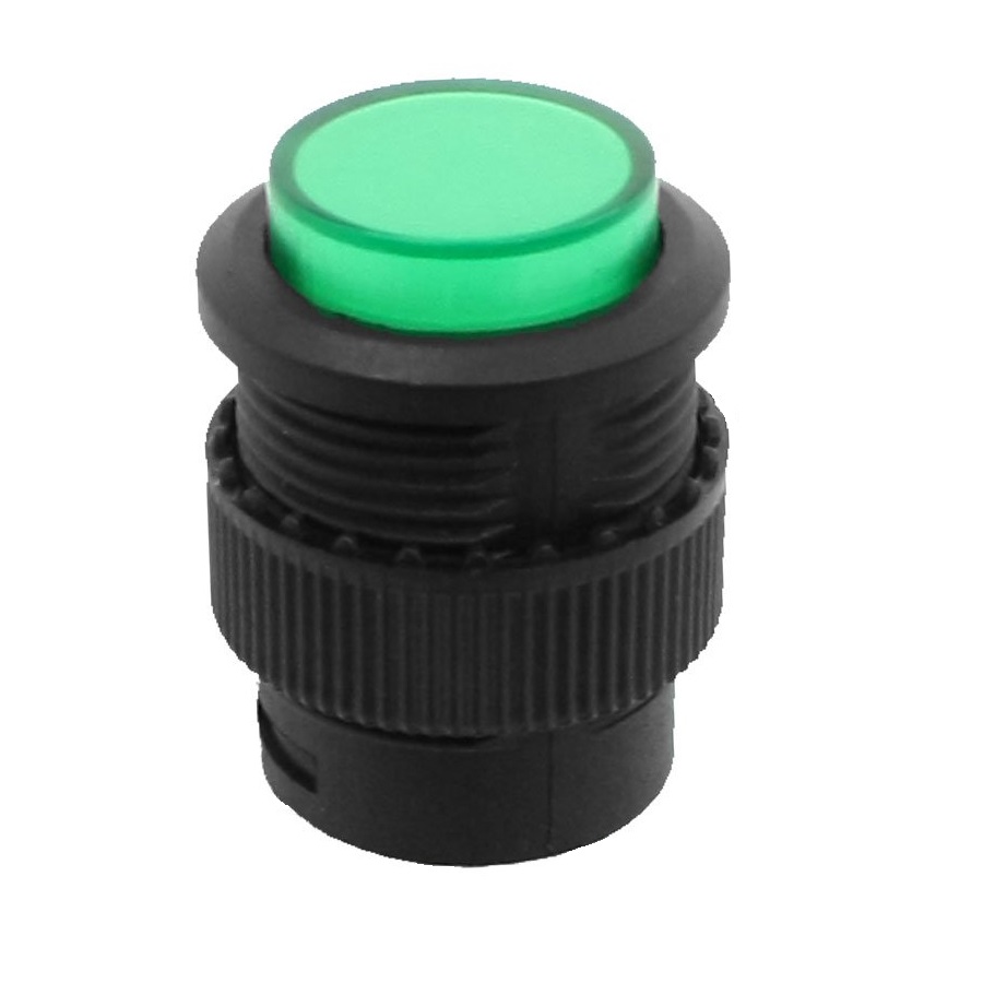 Кнопочный переключатель R16-503BD-G Non Lock