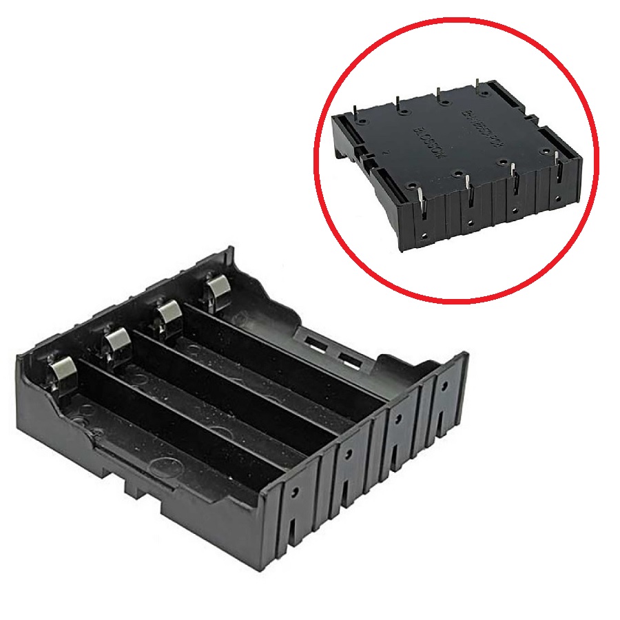 Отсек батарейный для Li-ion 4X18650