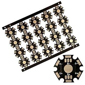 Светодиоды мощные 1x1W 3color d20