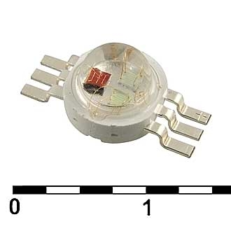 Светодиоды мощные 3W 3.6V 80-100LM RGB