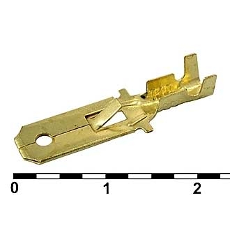 Клеммы ножевые неизолированные DJ611-D6.3