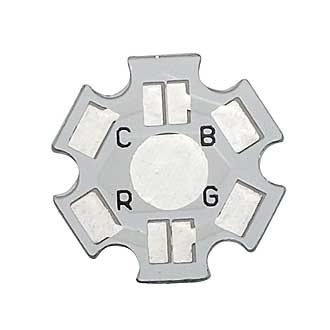 Светодиоды мощные 1x1W 2color d20