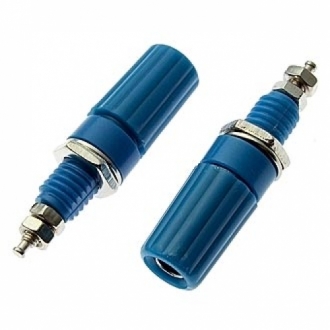 Штекера, Гнёзда ZP-019 M4 Binding post Blue