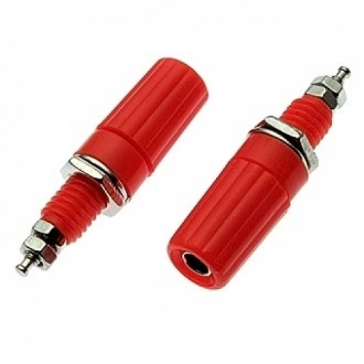 Штекера, Гнёзда ZP-019 M4 Binding post Red