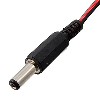 Разъёмы питания штырьковые 7-0030a/5.5*2.5*14mm 1m - изображение 1