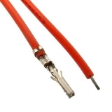 Разъёмы питания низковольтные MMF-F 3,00 mm AWG24 0,3m red