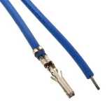 Разъёмы питания низковольтные MMF-F 3,00 mm AWG24 0,3m blue