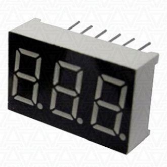 Цифровые светодиодные индикаторы KEM-3361BG (Green)