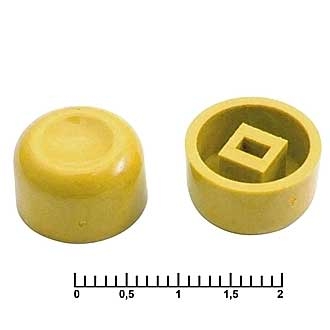 Колпачки для кнопок A01 yellow
