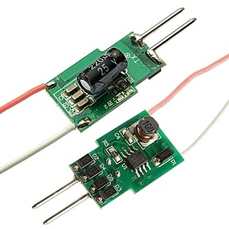 Драйверы для светодиодов LD DC/AC 12V 5-7x1W 15-24VDC 0.3A