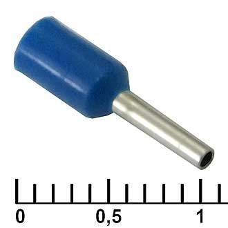 Наконечники на кабель DN00506 blue (1x6mm)