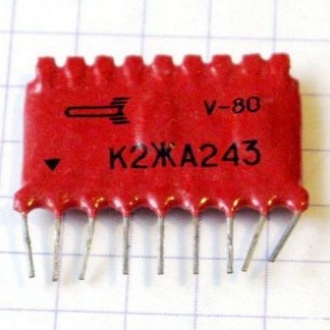 Отечественные микросхемы К2ЖА243