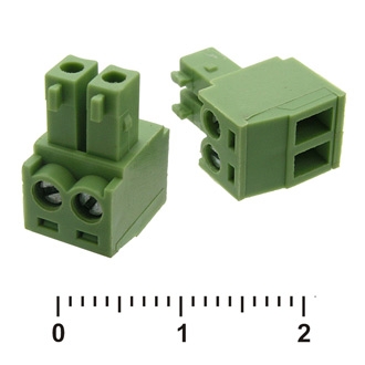 Клеммники разрывные XY2500-C-2 (3.81mm)