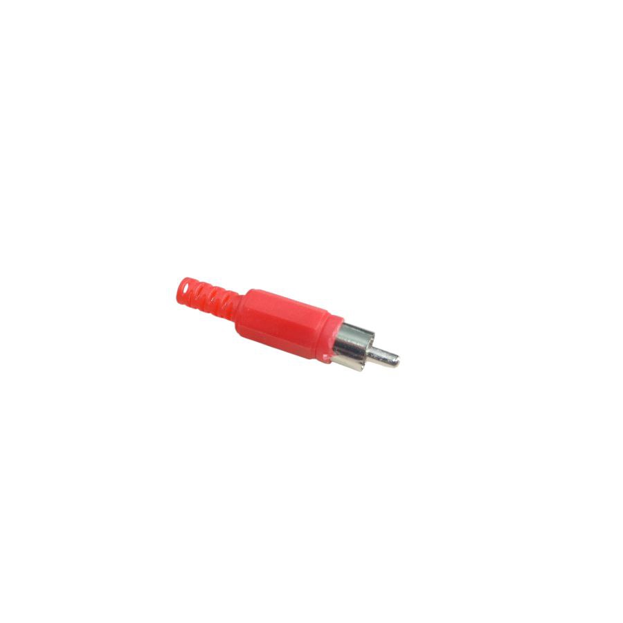Штекер RCA red 14-0404