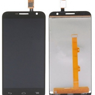 Дисплей Alcatel OT-6016X/OT-6016D (Idol 2 Mini) в сборе с тачскрином Черный