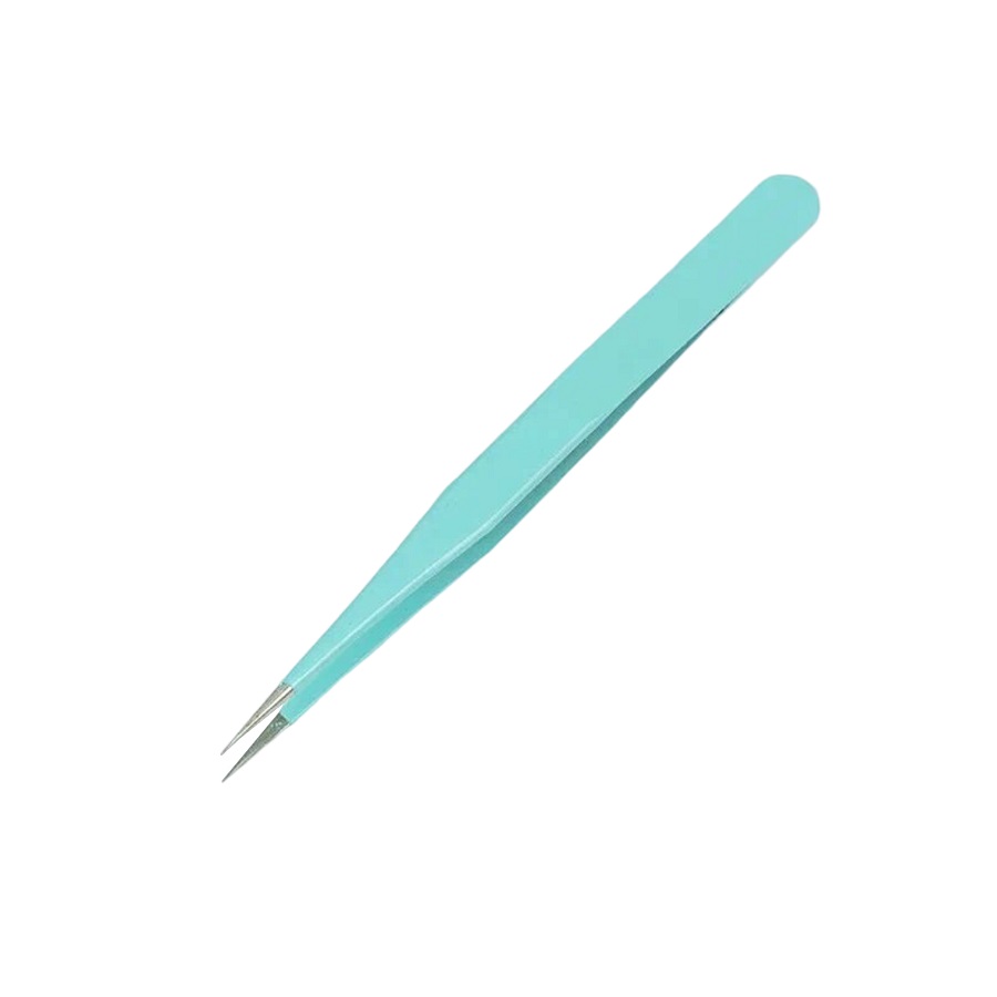 Пинцет металлический Прямой TWEEZER ST-12 135мм Острые кончики