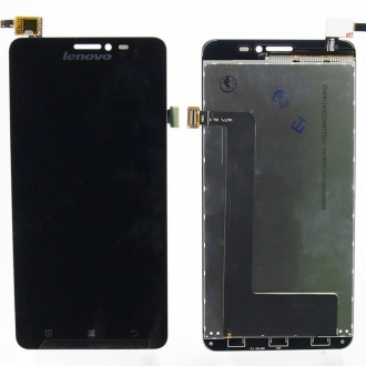 Дисплей Lenovo S850 в сборе с тачскрином Черный