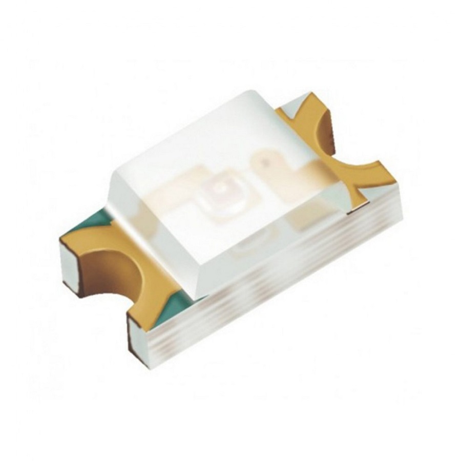 Светодиод SMD 1206 Зеленый 3v 38 mcd