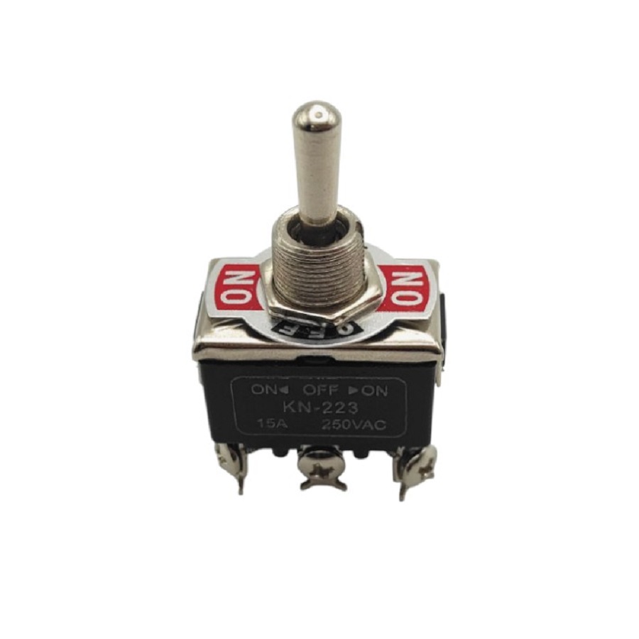 Тумблер KN3(B)-223P(A) (on)-off-(on)