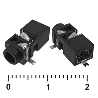 CKX2-2.5-04 гнездо на плату