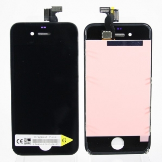 Дисплей iPhone 4 + тачскрин + рамка черный - Оригинал
