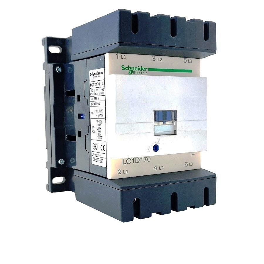 Контактор Telemecanique Schneider Electric LC1D170M7C 250A 220/230VAC 50/60Hz 90kW 380-400V 3P